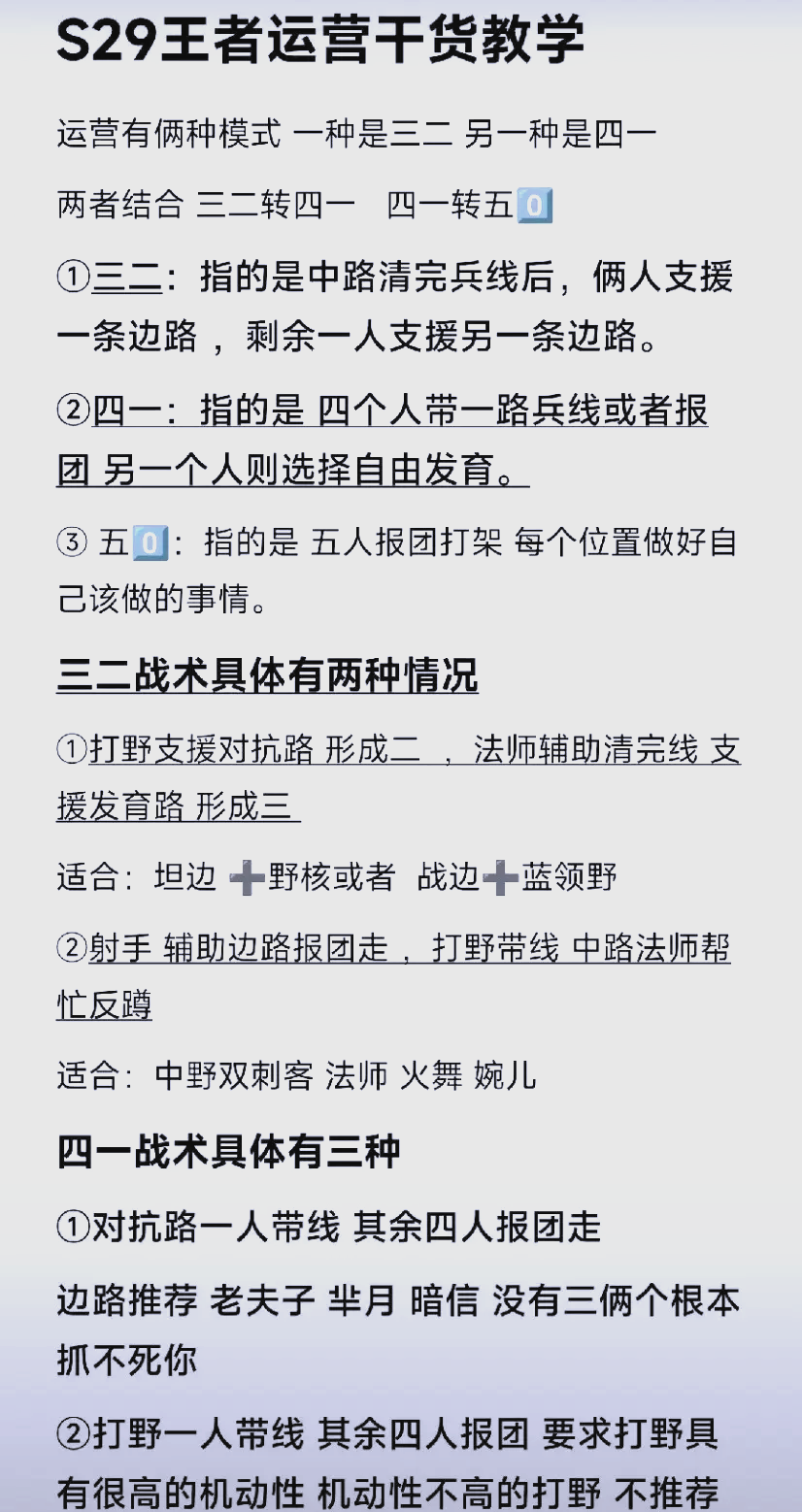 关于开云体育:王者荣耀新赛季的战术变化：各大战队应对策略的信息